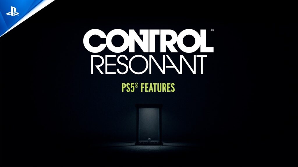 Official Control Resonant PS5 features artwork showing the game title and PlayStation 5 branding