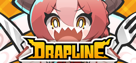 DRAPLINE 1.0 full release, official Steam artwork for the dragon raising roguelite