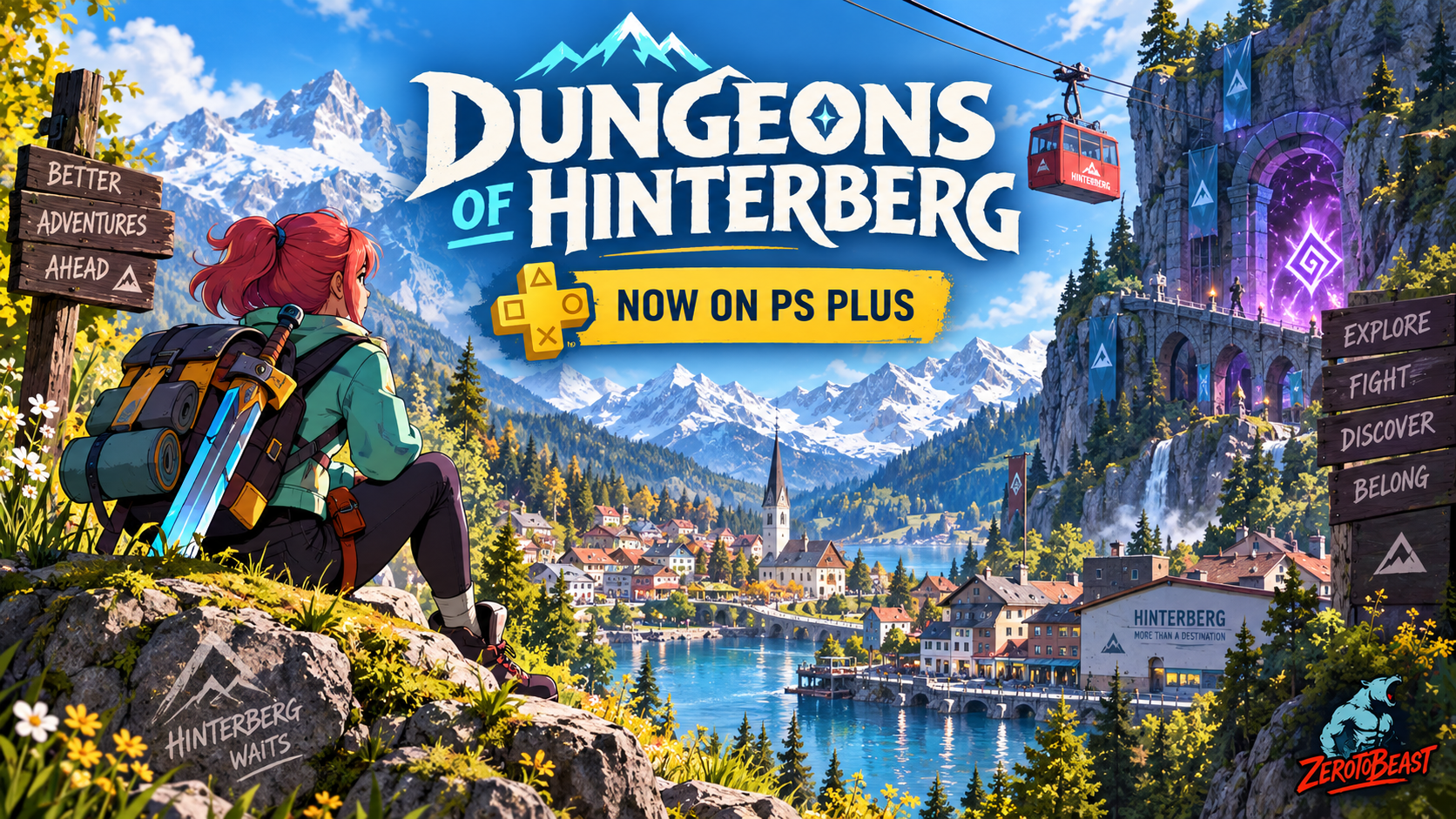 Dungeons of Hinterberg now on PlayStation Plus