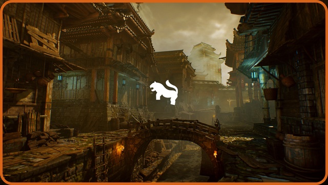 Asian Canal Environment, one of Fab's limited-time free assets through October 6, 2026
