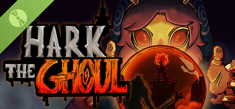 Official Steam artwork for the HARK THE GHOUL demo featured during Boomstock 2026
