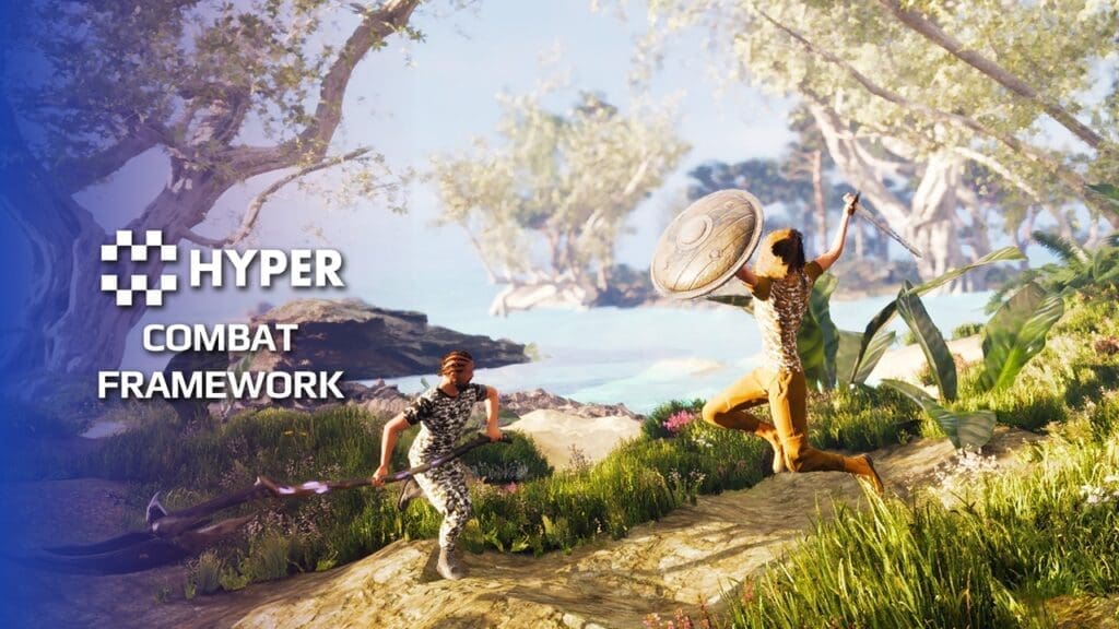 Hyper Combat Framework v4 Unreal Engine combat system included in the Best Core Game Dev Assets and Tools Megabundle