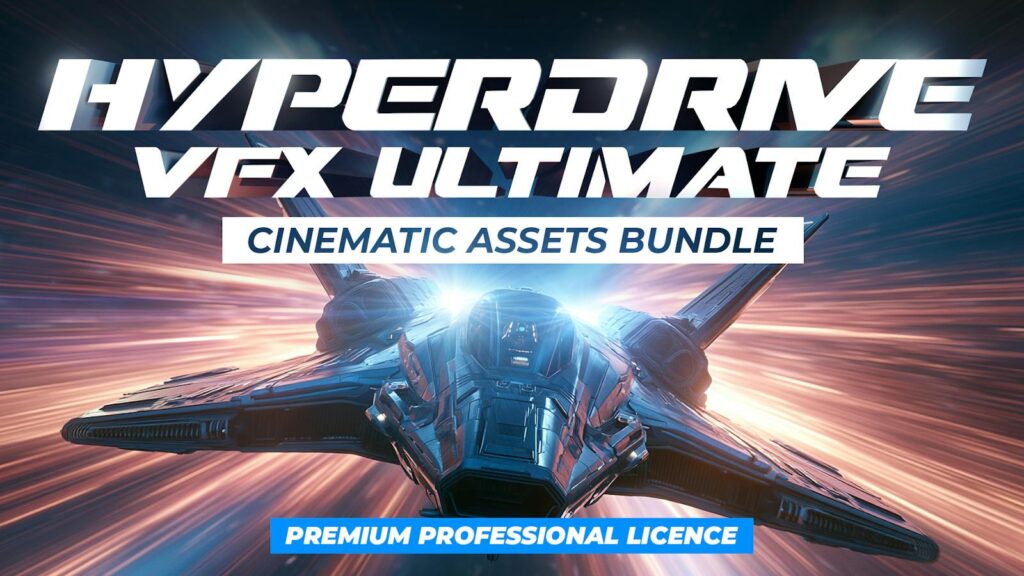 HyperDrive VFX: Ultimate Cinematic Assets Bundle featuring Shogun Games Unreal Engine visual effects assets