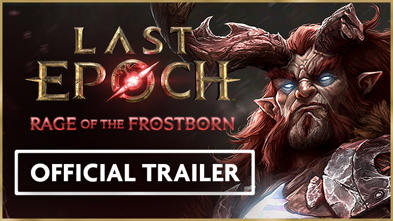 Last Epoch Season 5 patch notes cover for Rage of the Frostborn