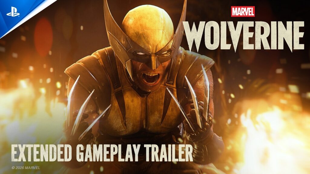 Official PlayStation thumbnail for Marvel's Wolverine extended gameplay trailer