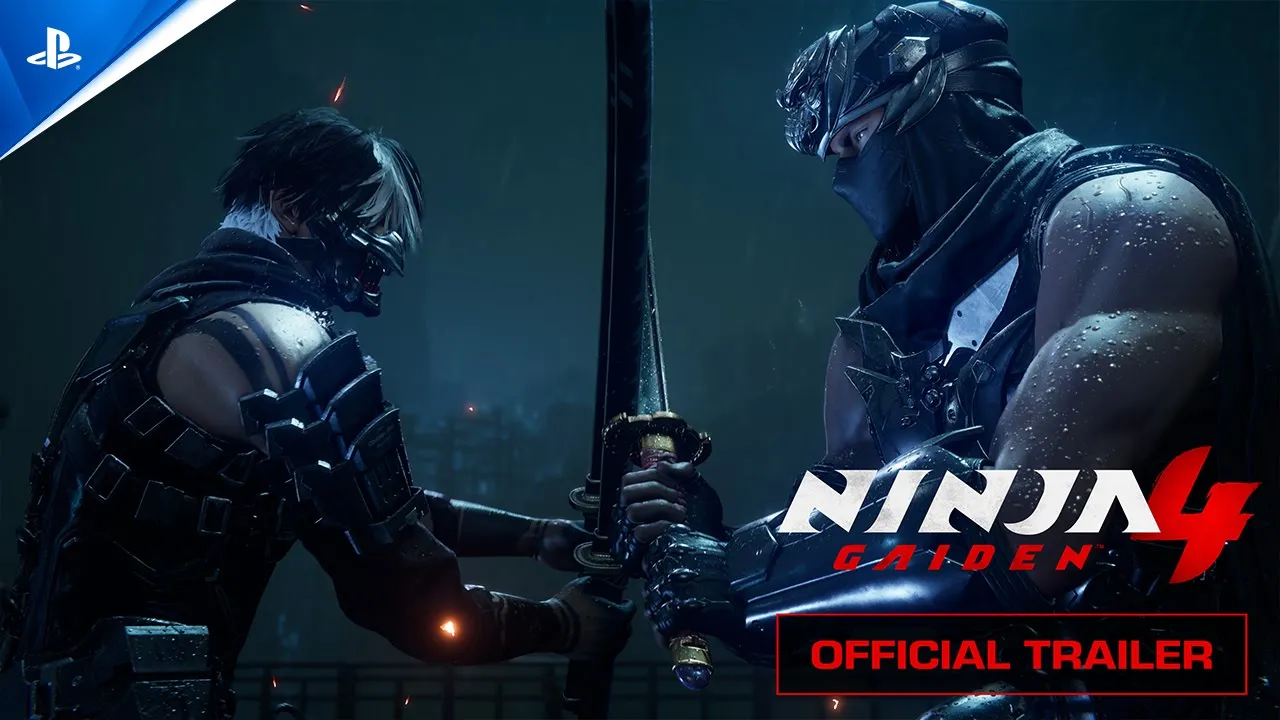 Yakumo and Ryu Hayabusa in NINJA GAIDEN 4 from the official PlayStation trailer