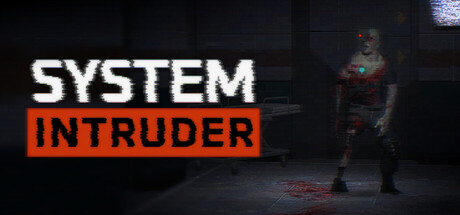 Official Steam artwork for SYSTEM INTRUDER, a retro-cyberpunk survival-horror shooter revealed during Boomstock 2026