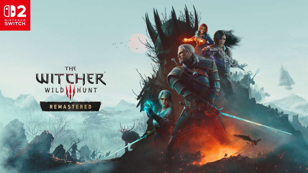 Witcher 3 Remastered key art for the September 29 2026 launch