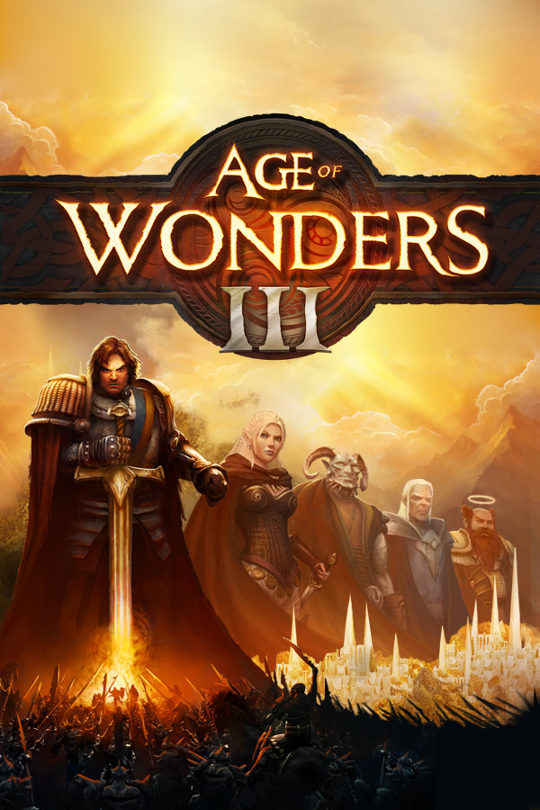 Age of Wonders III official title-bearing Steam poster