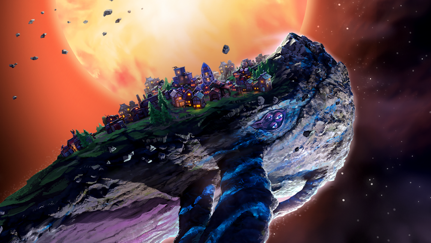 Beyond These Stars city built on the back of Kewa the space whale