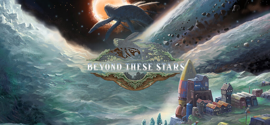 Beyond These Stars title-bearing official poster with Kewa the space whale