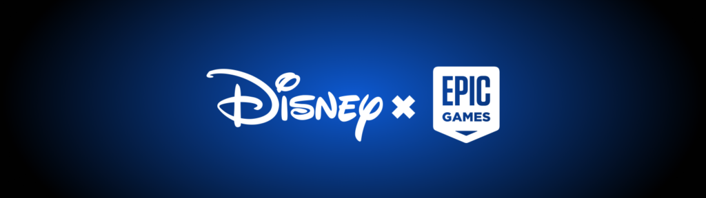 Official Disney Epic Games partnership logo