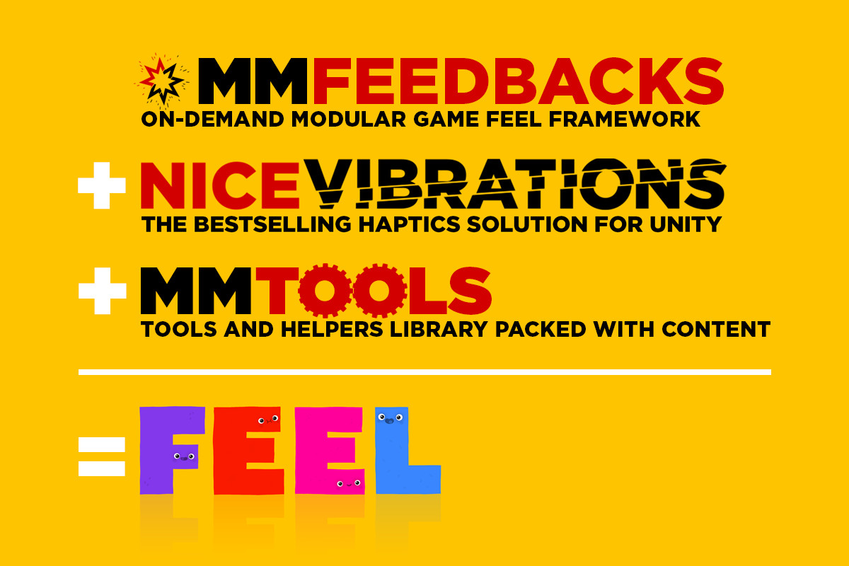 Feel by More Mountains official Unity Asset Store poster