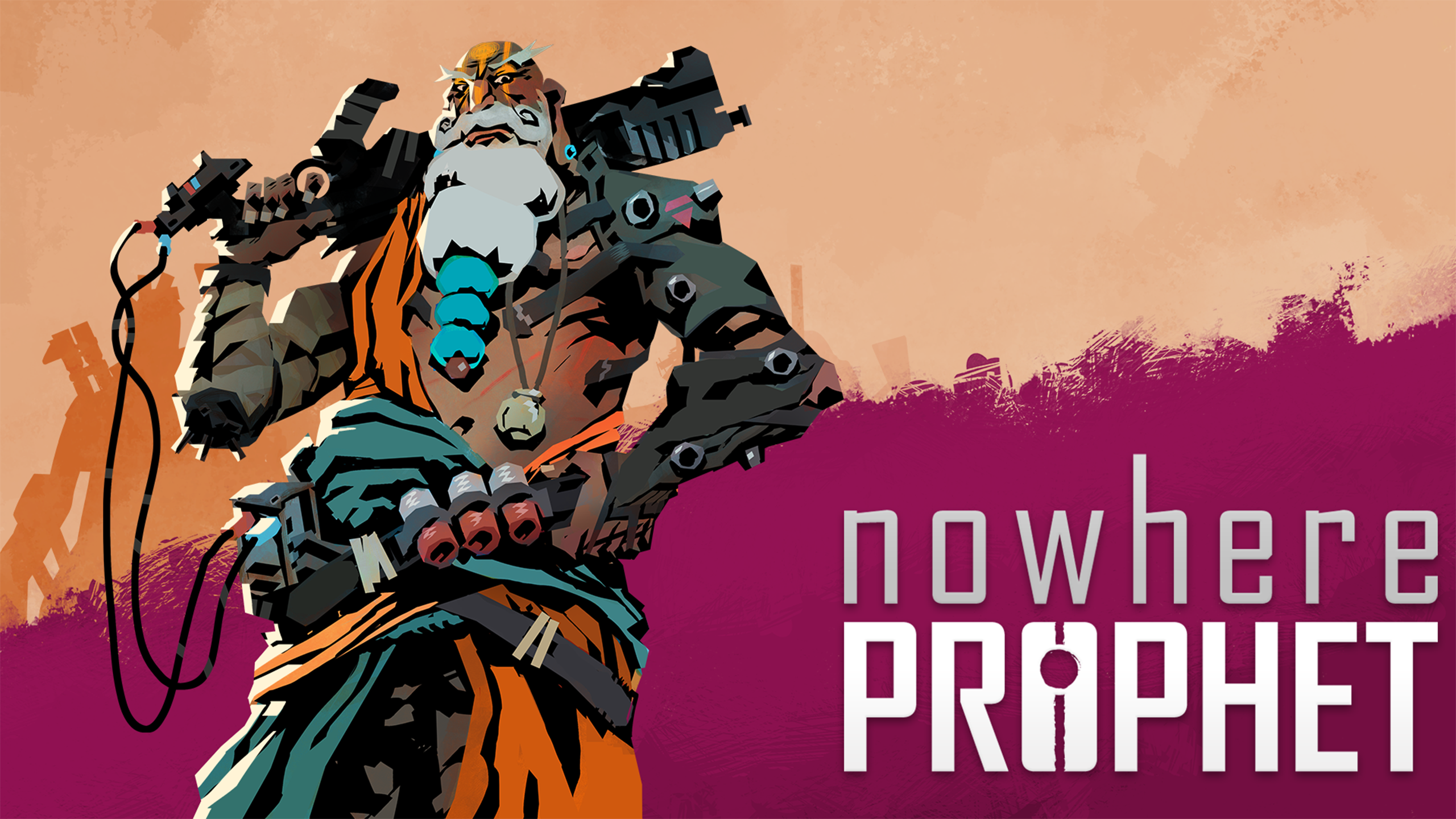 Nowhere Prophet official title-bearing card roguelike adventure key art