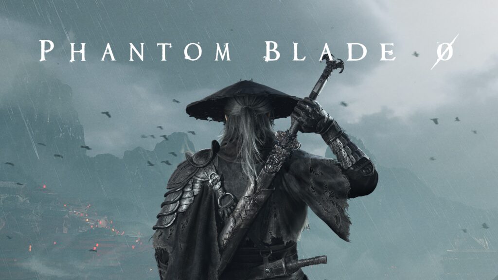 Phantom Blade Zero title-bearing official PlayStation game art with martial arts swordsman