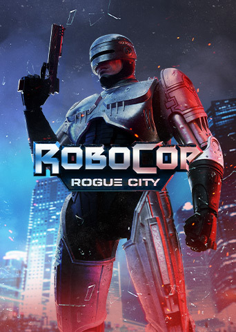 RoboCop Rogue City poster with game title