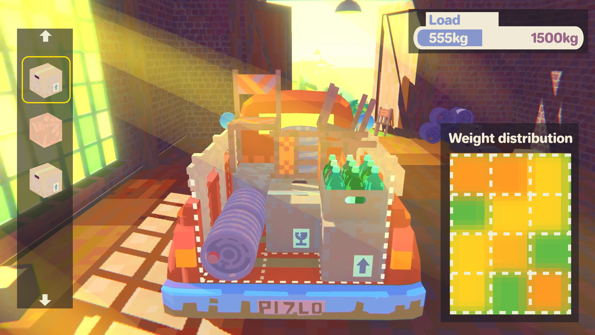 Truckful October 9 cargo loading and physics-based delivery gameplay