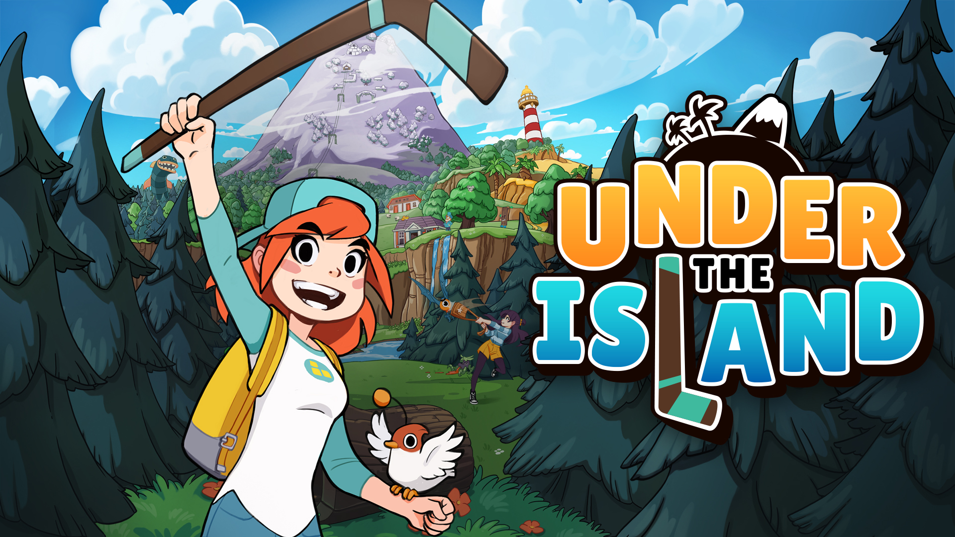 Under The Island official title-bearing game promotional poster