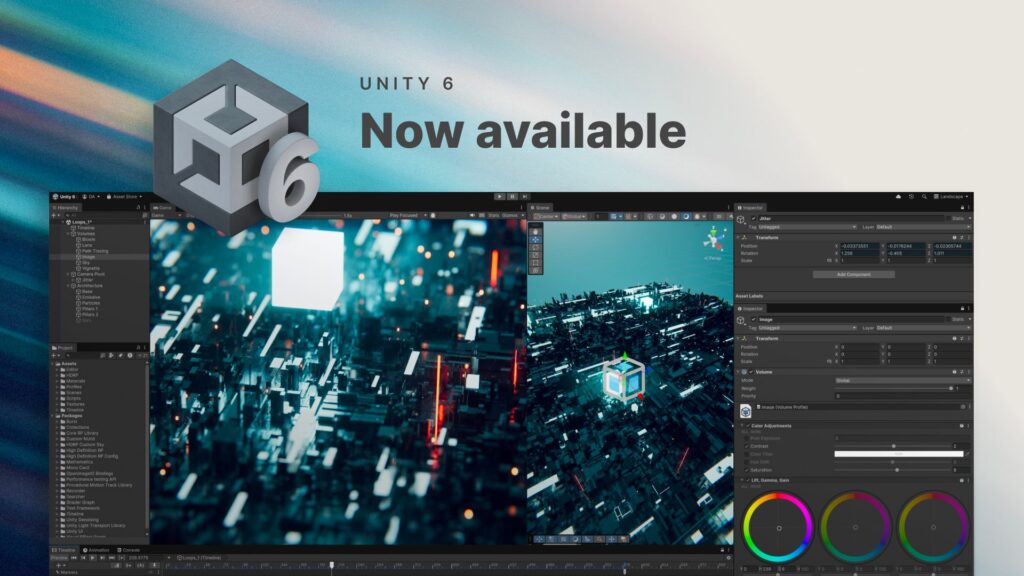 Unity 6 official artwork