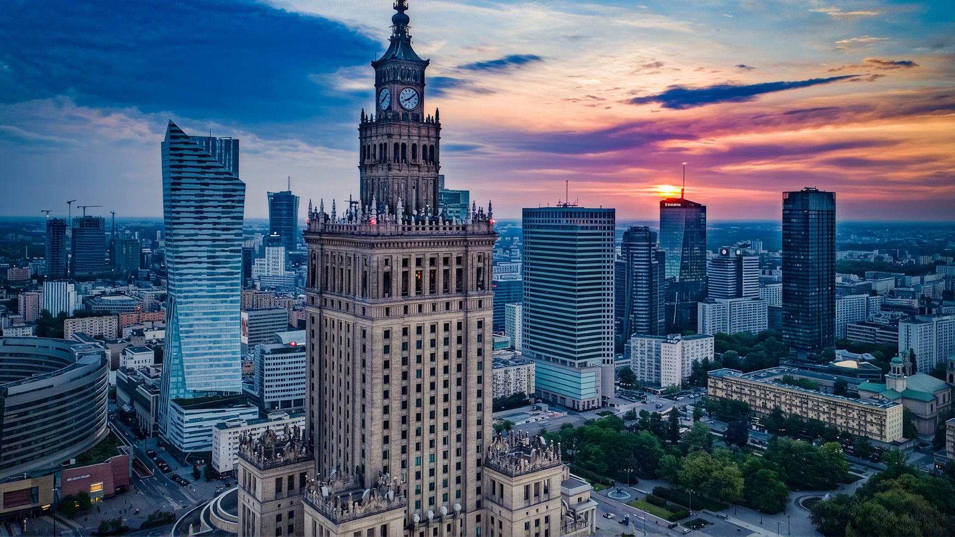 Warsaw city scene from official Unreal Engine Dev Days 2026 event page