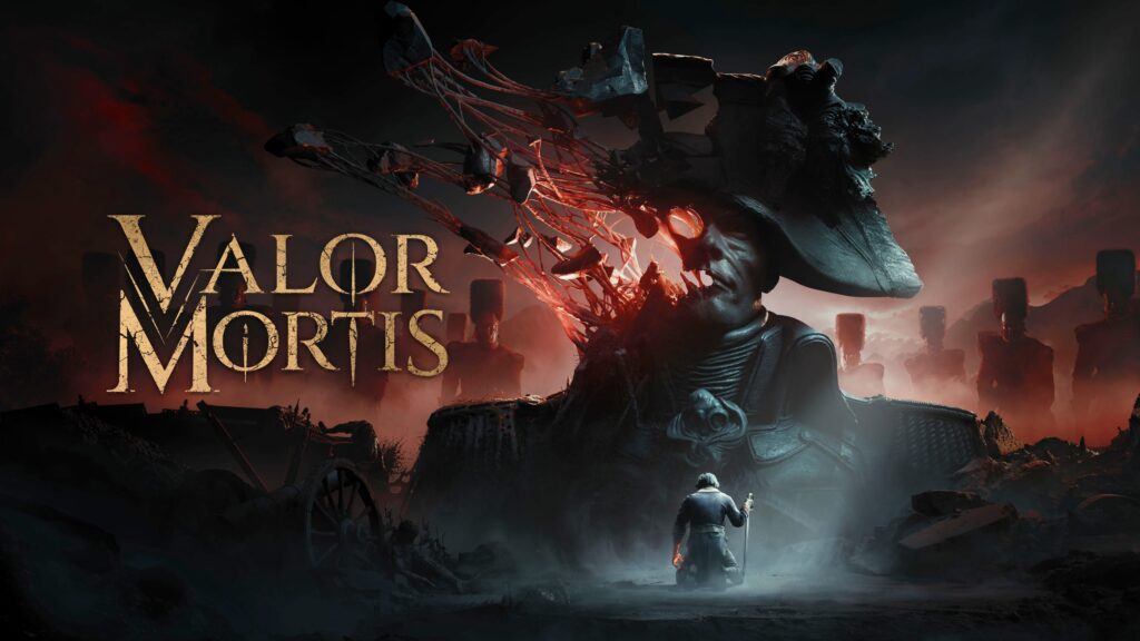 Valor Mortis title-bearing official key art for October 13 release coverage