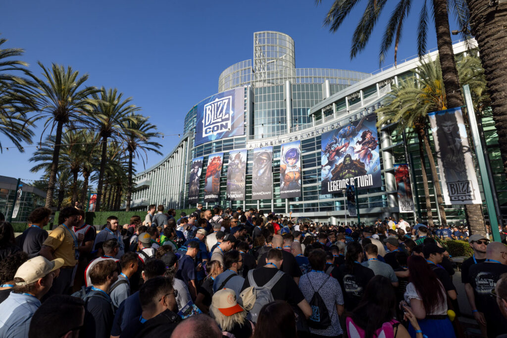 BlizzCon fan event photograph from Xbox XP official promotional material
