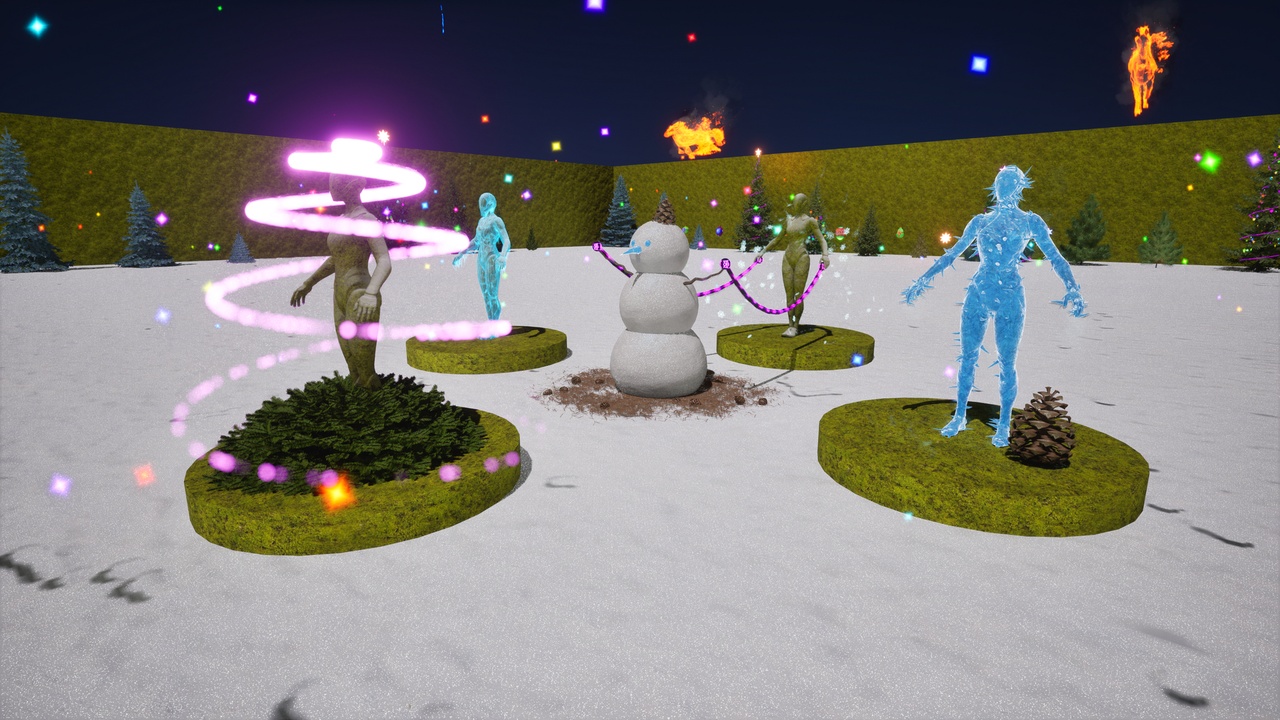 Celebrations All In One winter effects demonstration