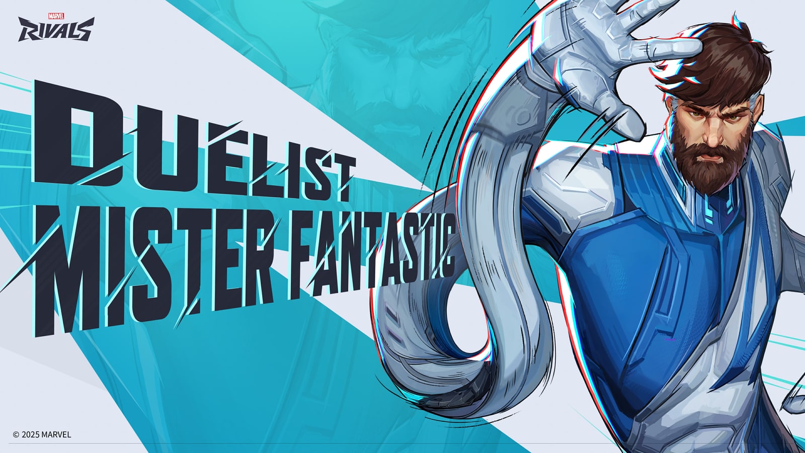 Marvel Rivals Mister Fantastic official Duelist artwork