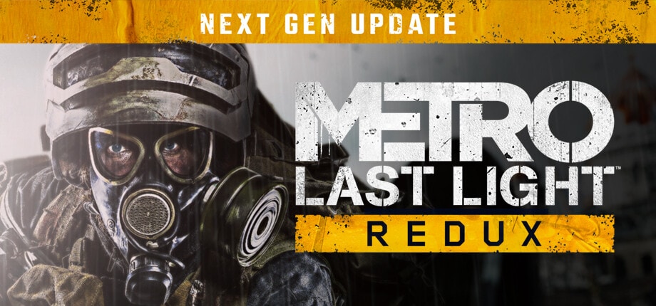 Metro Last Light Redux official Next Gen Update title artwork